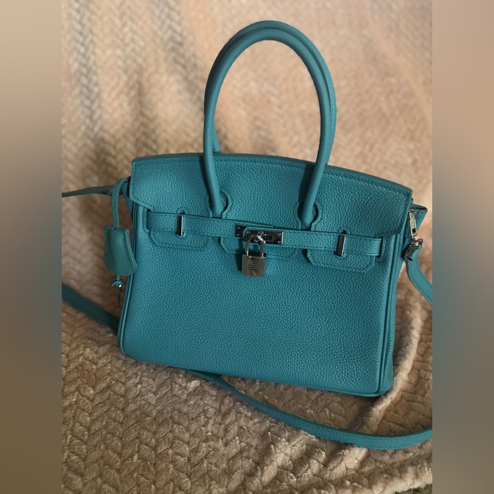 🩵 EUC Pebbled Leather Satchel 🩵